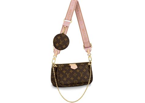 louis vuitton tasche multi pochette rosa|louis vuitton monogram bag.